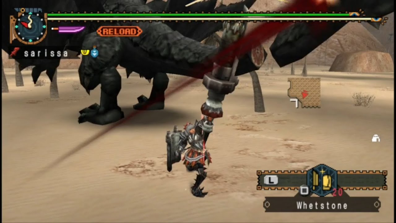 【MHFU】HR9 Black Phalanges【Gunlance】9:50