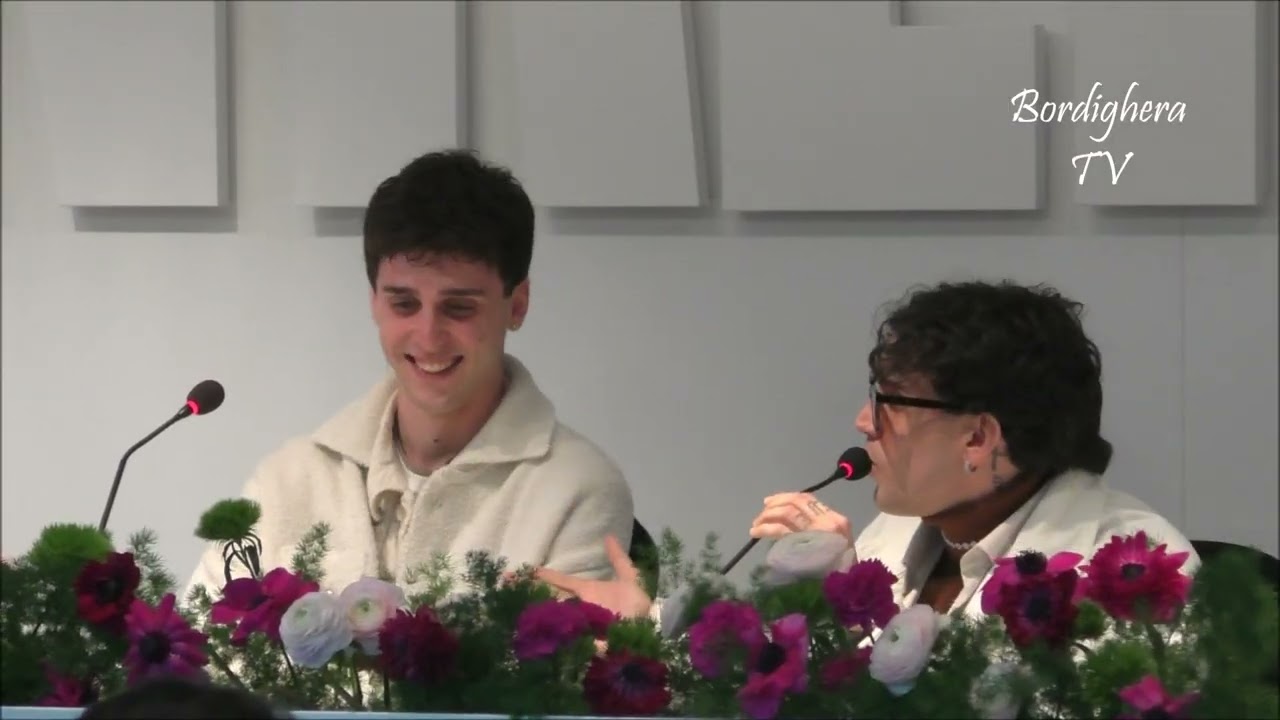 LDA E AKA 7EVEN  IN CONFERENZA STAMPA