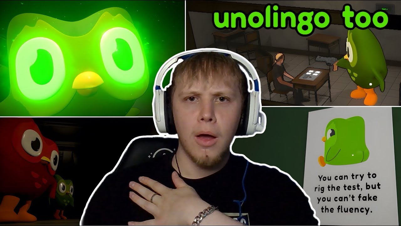 The Duolingo Bird Kidnapped Me | Unolingo Too