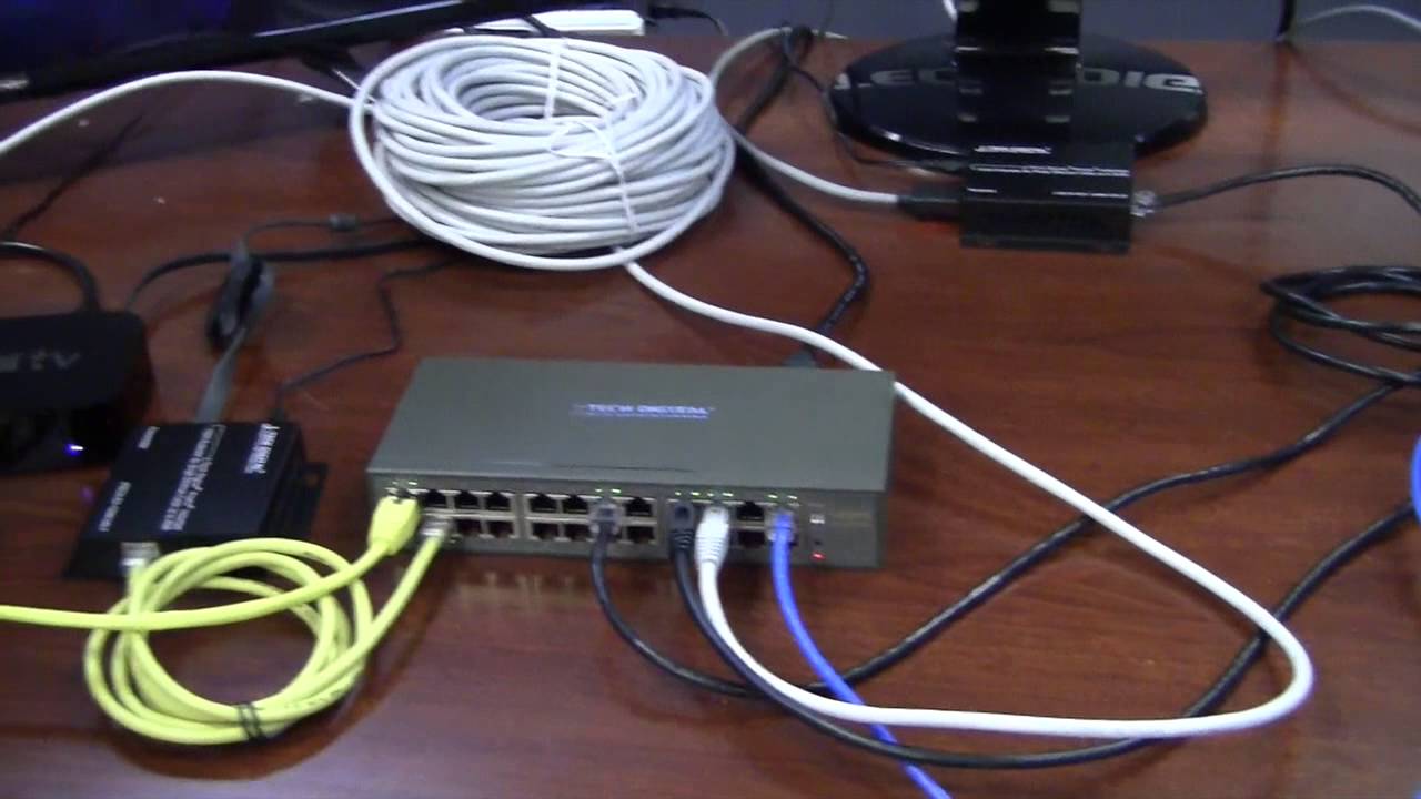ProAV ® Unlimited N x N HDMI Over Ethernet Cat6 Extender Matrix 12x12 8x8