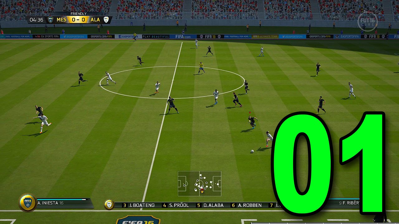 FIFA 16 Ultimate Team - Part 1 - First Game! (FUT Let's Play Gameplay)