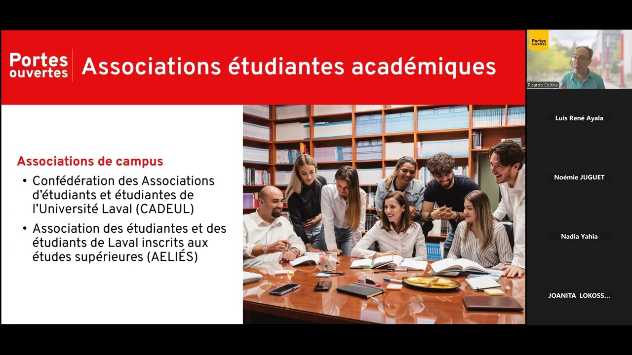 Présentation des Portes ouvertes (PO) virtuelles