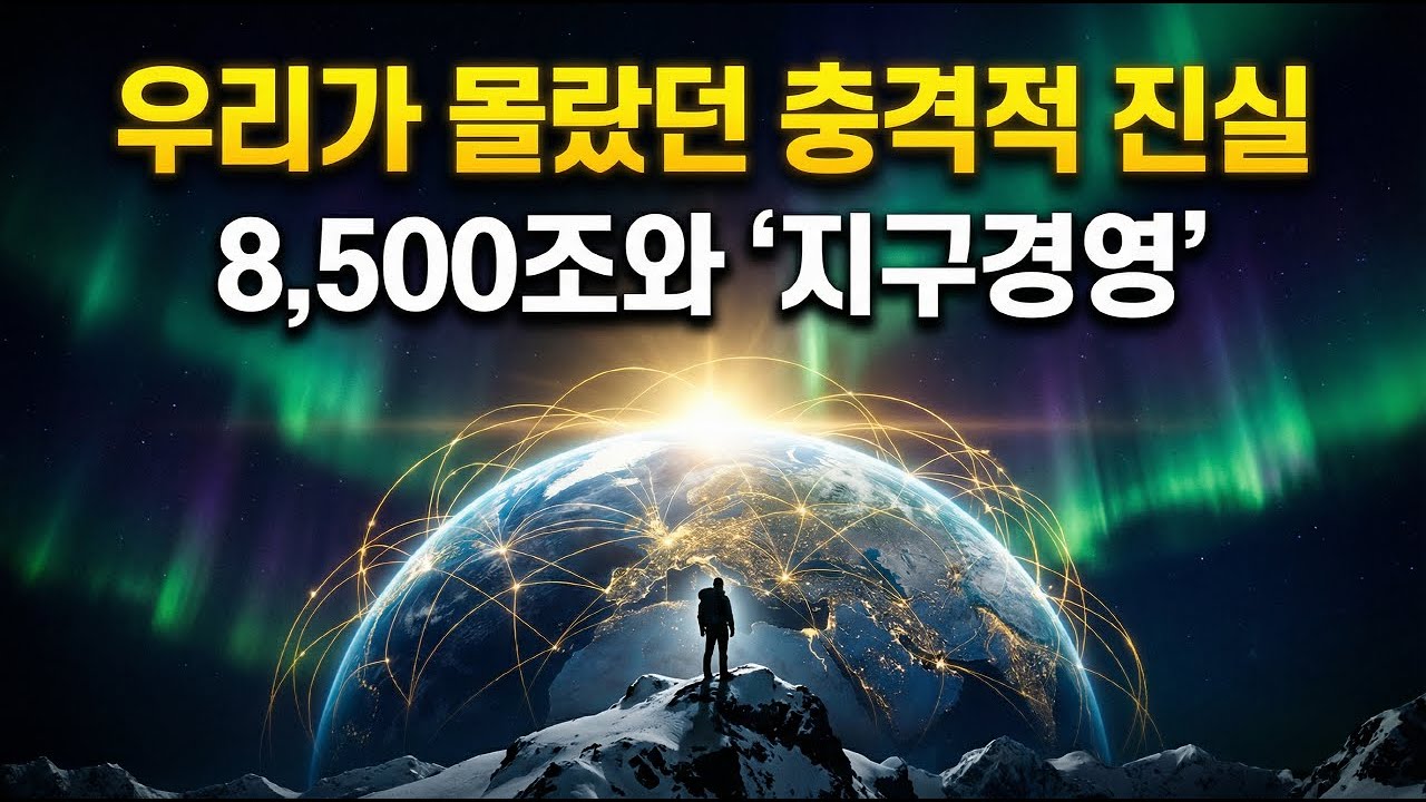 당신만 몰랐던 &lsquo;8,500조&rsquo;의 진실: 인류 최후의 생존 전략, 지구경영