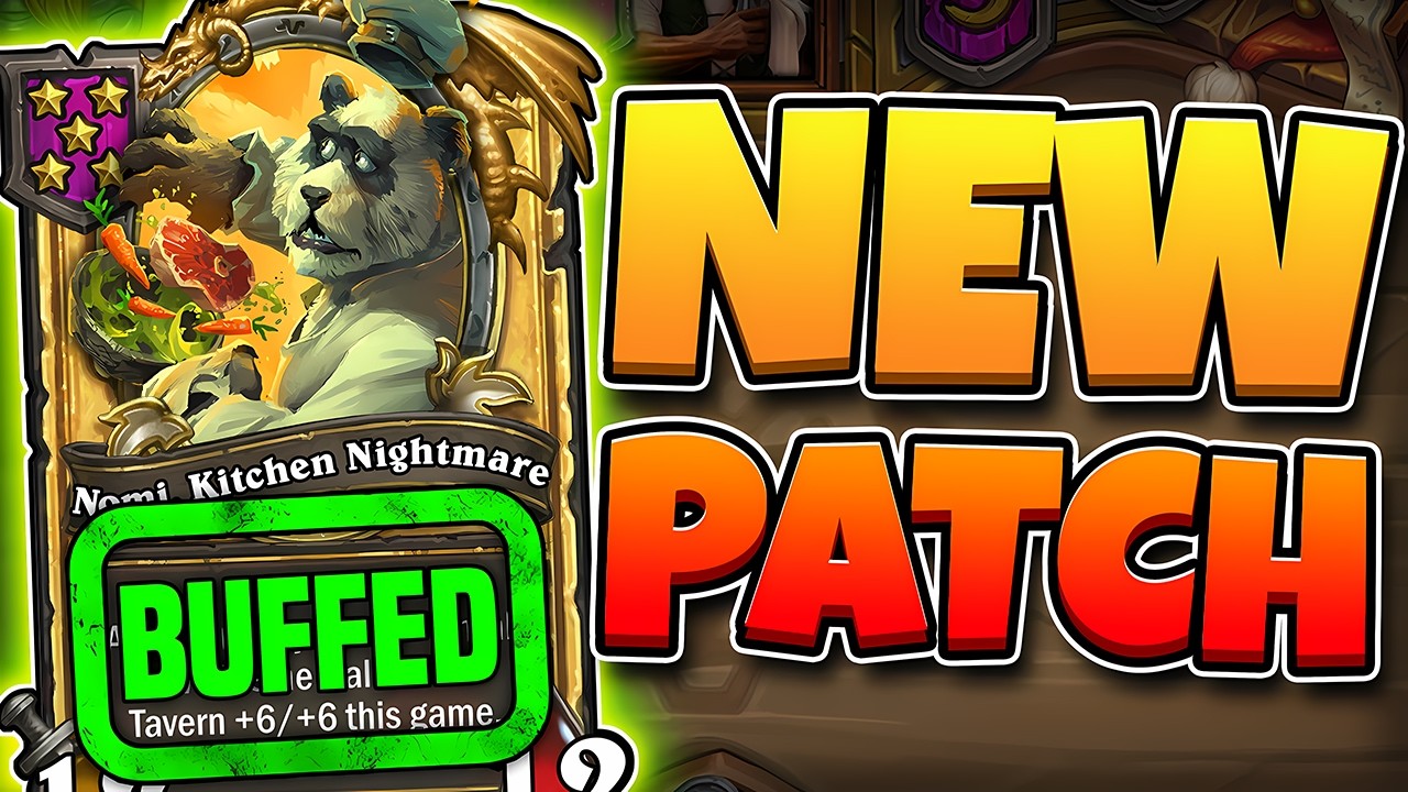 NEW Patch - Nomi Buffed - New Season Soon?! | Hearthstone Battlegrounds