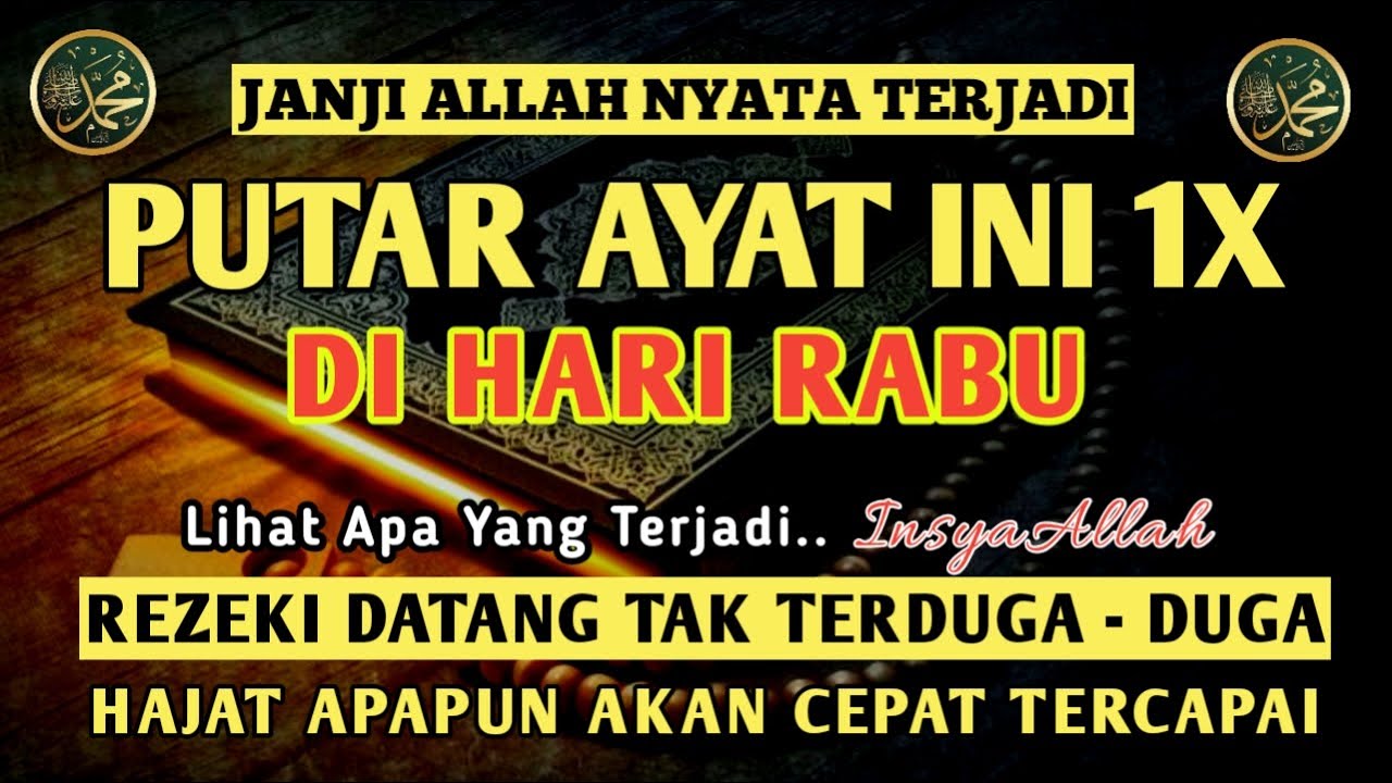 Bacaan Dahsyat! Satu Kali Putar Bisa Datangkan Kekayaan