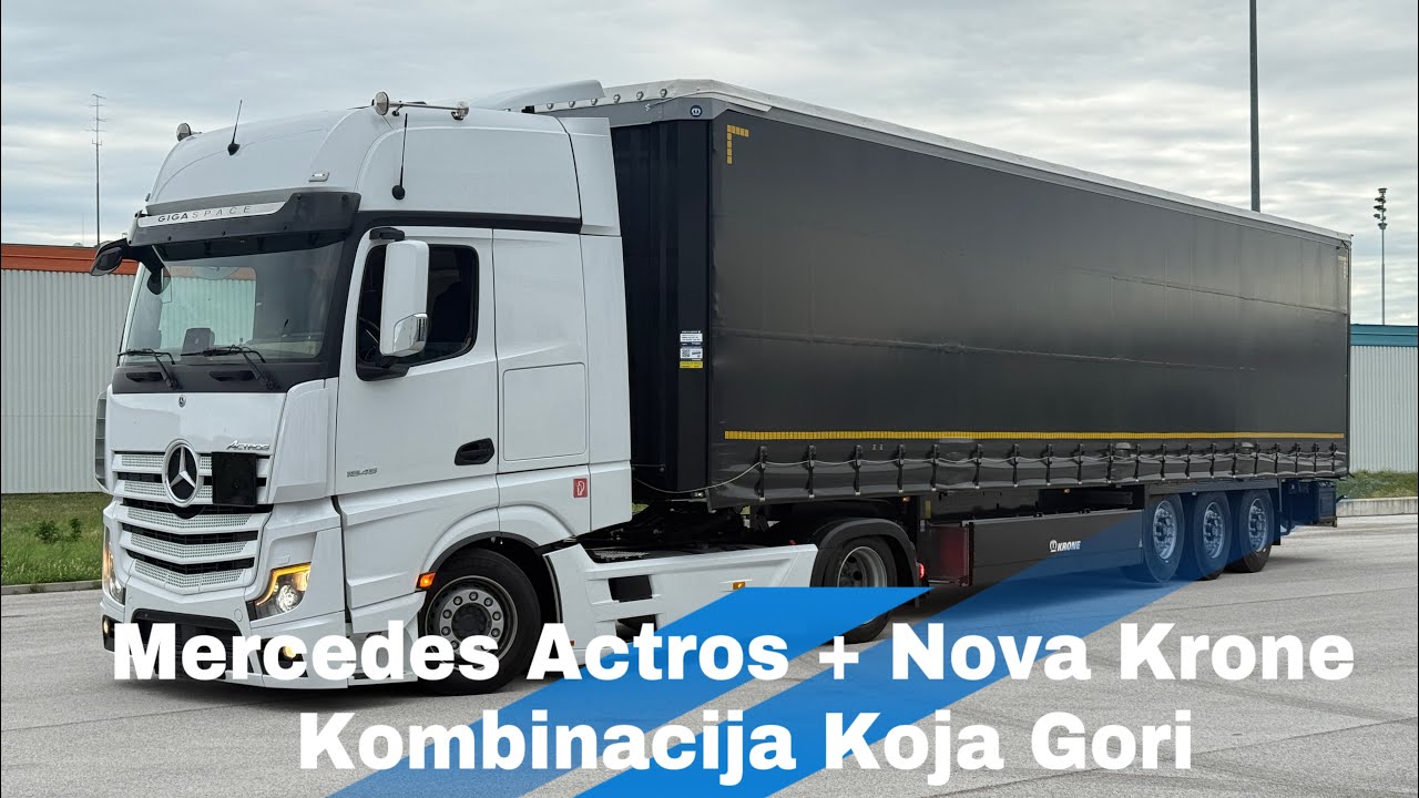 Mercedes Actros + Nova Krone – Kombinacija Koja Gori??? Je li ovo dobra kombinacija za Pocetak??