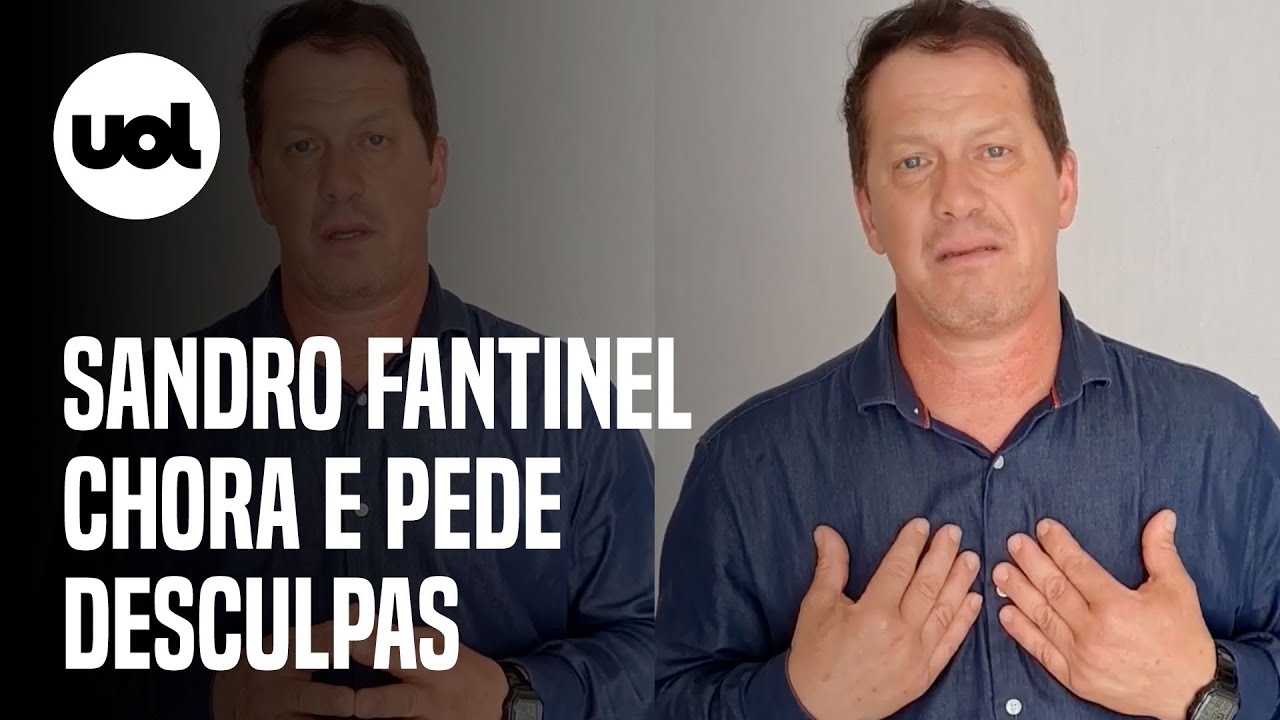 Vereador Sandro Fantinel chora e fala em apreço aos baianos após fala xenófoba: ‘Lapso’