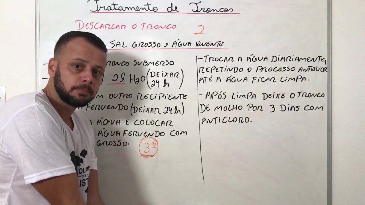 Tratamento de tronco rápido, simples e eficaz!