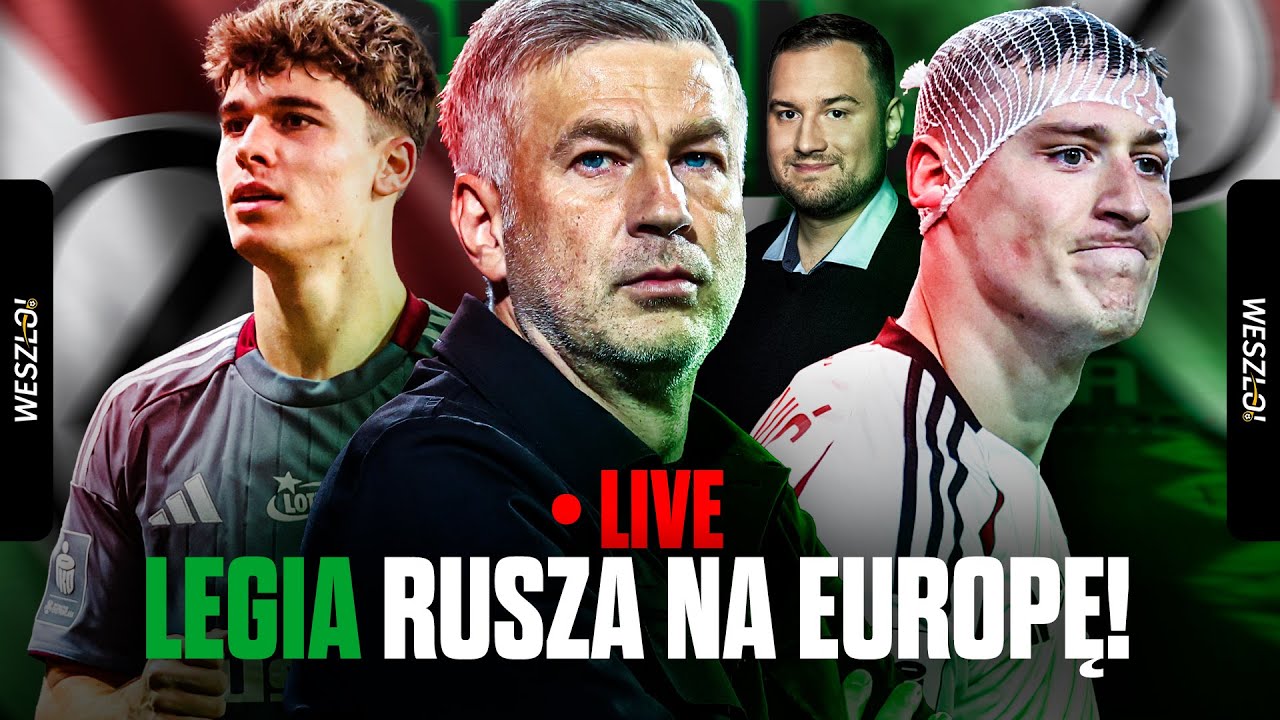 LEGIA ZACZYNA GRĘ W LIDZE KONFERENCJI, ZWYCIĘSTWO Z POGONIĄ SZCZECIN | CZARNA eLka #12