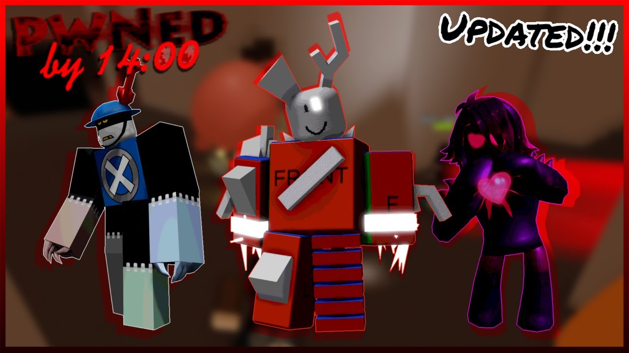 WINNING WITH NEW UPDATED SKINS IN PWNED!!! | Roblox PWNed BY 14:00