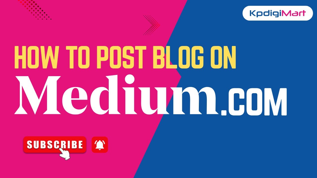 How to post Blog on Medium (2026) Medium Blog Writing Tutorial
