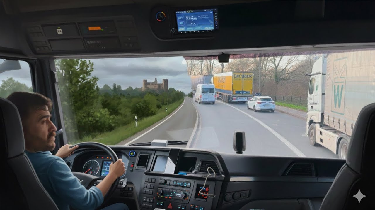 Driving on Autobahn Germany 🇩🇪 