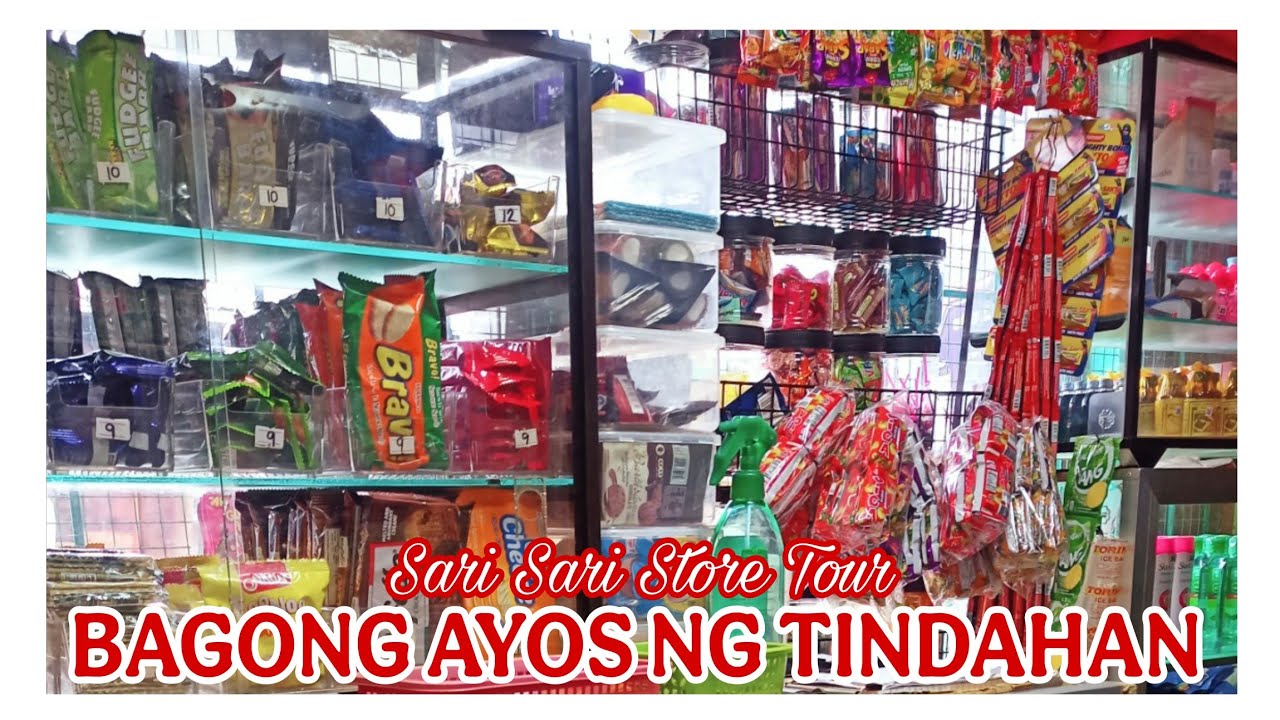 Nabago Ang Aking Tindahan • Bagong Ayos Ng Arrangement • Sari Sari Store Tour 