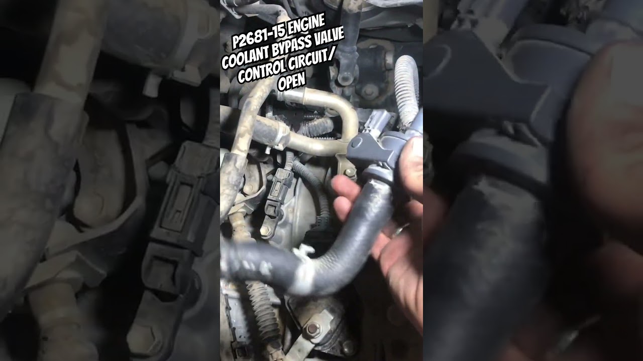 p2681-15 engine coolant bypass valve control circuit/open Toyota Rav4 #automobile #car