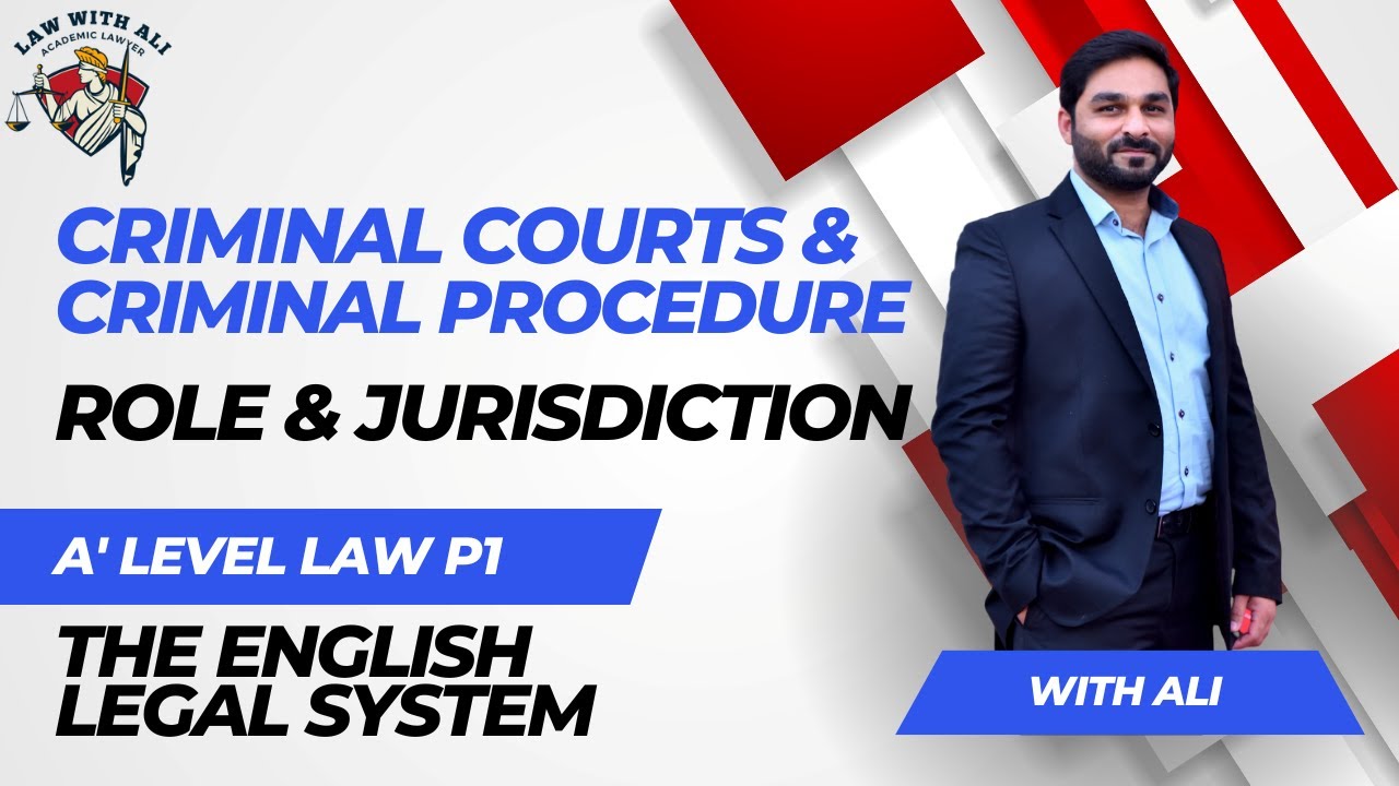 Criminal Courts & Procedure | Role & Jurisdiction | A level Law | English Legal System | Lecture