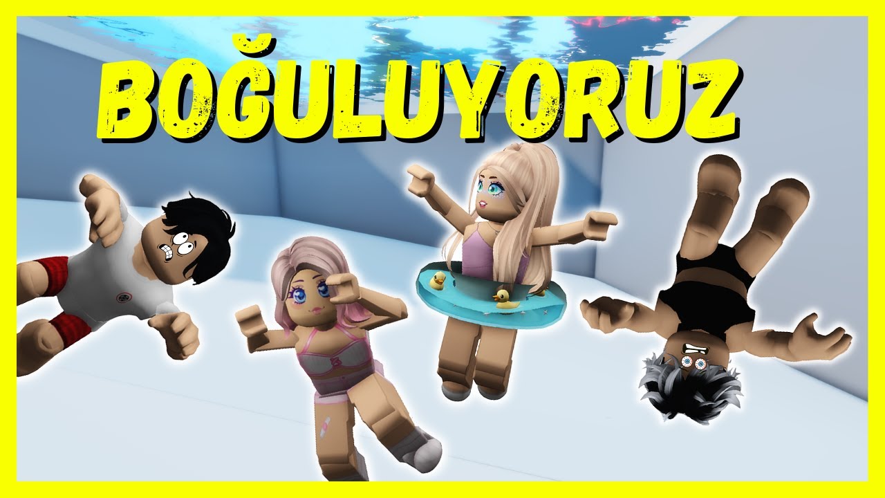 YANLIŞ CEVAPLAYAN SUDA BOĞULUYOR 💦ROBLOX ANSWER OR DIE