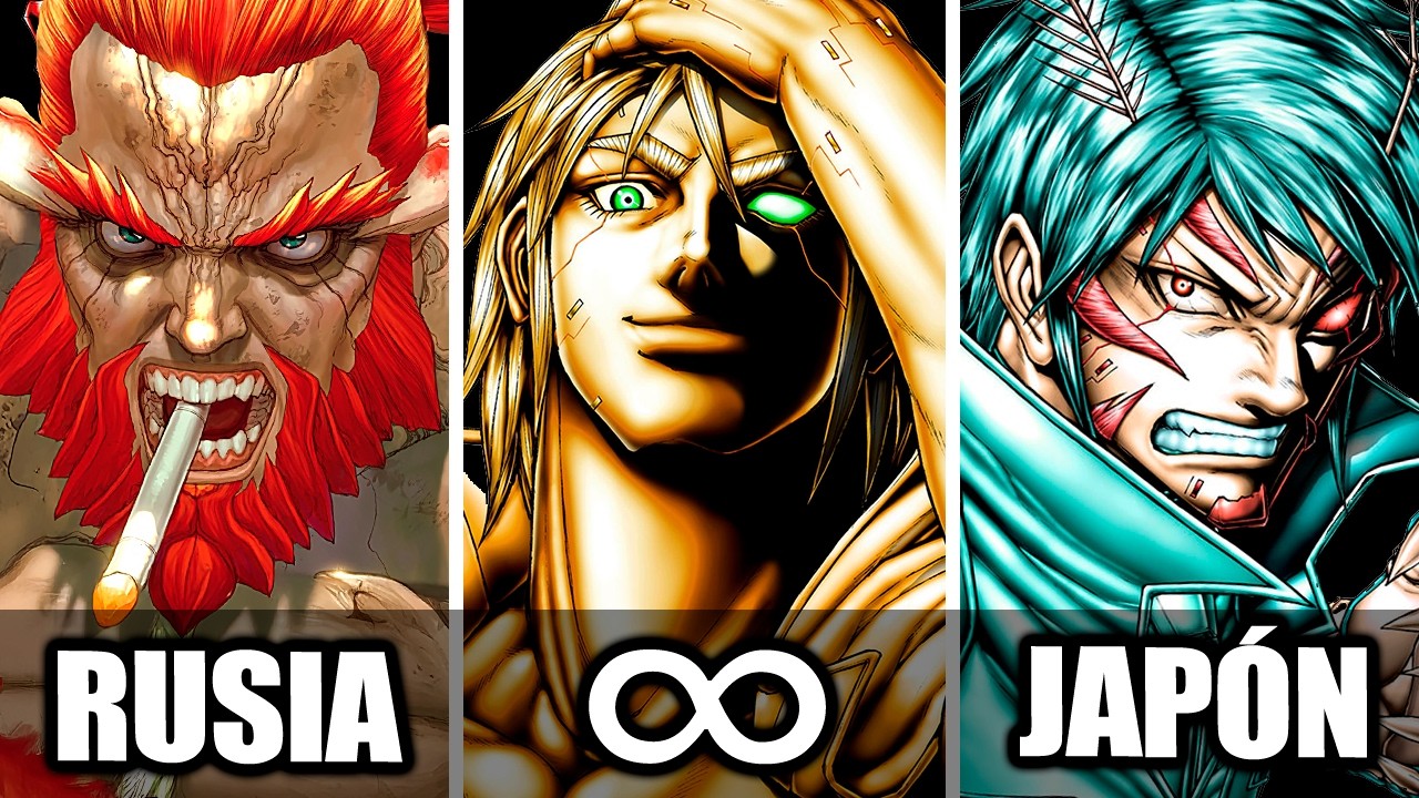 Top 12 HUMANOS más PODEROSOS en TERRA FORMARS Explicados
