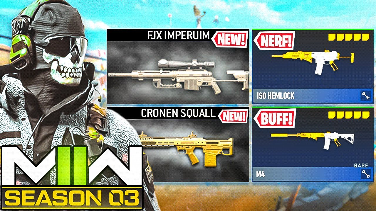 NEW MW2 Season 3 1.17 Update! 🔥 (WEAPON BALANCE, DLC WEAPONS, MAPS & OPERATORS) - Modern Warfare 2