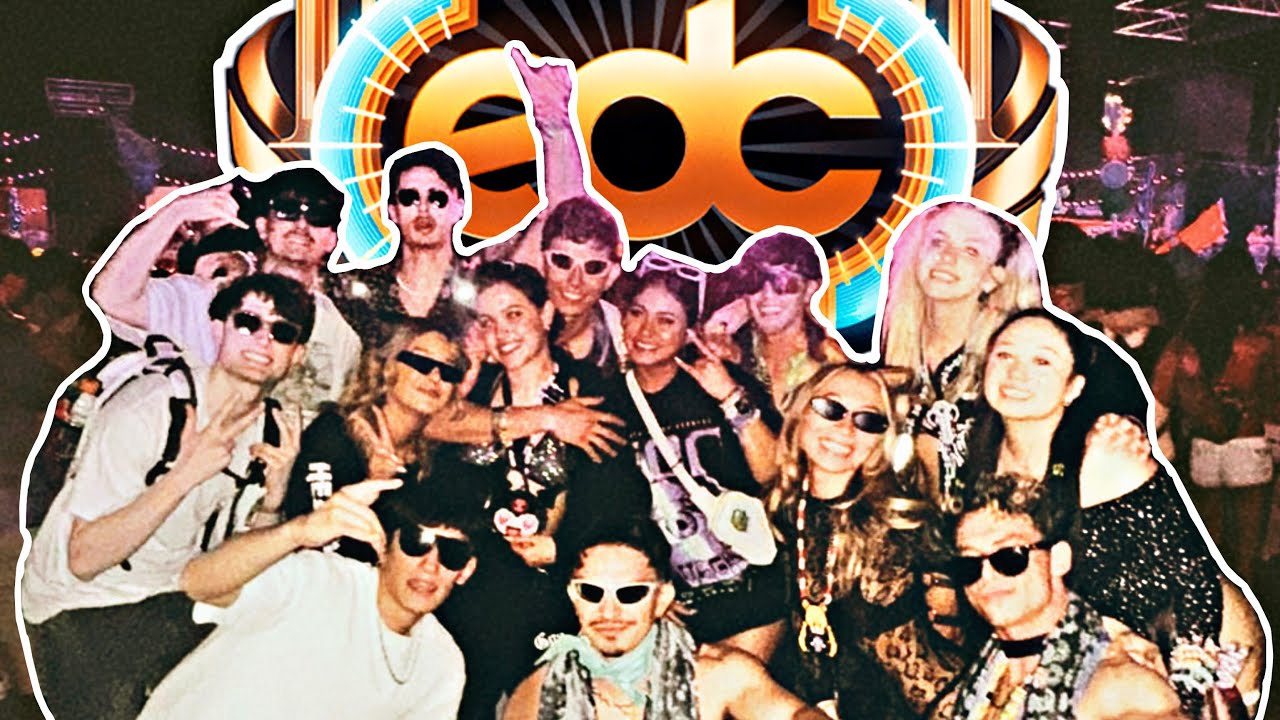 EDC LAS VEGAS 2025 VLOG! (we have the best group)