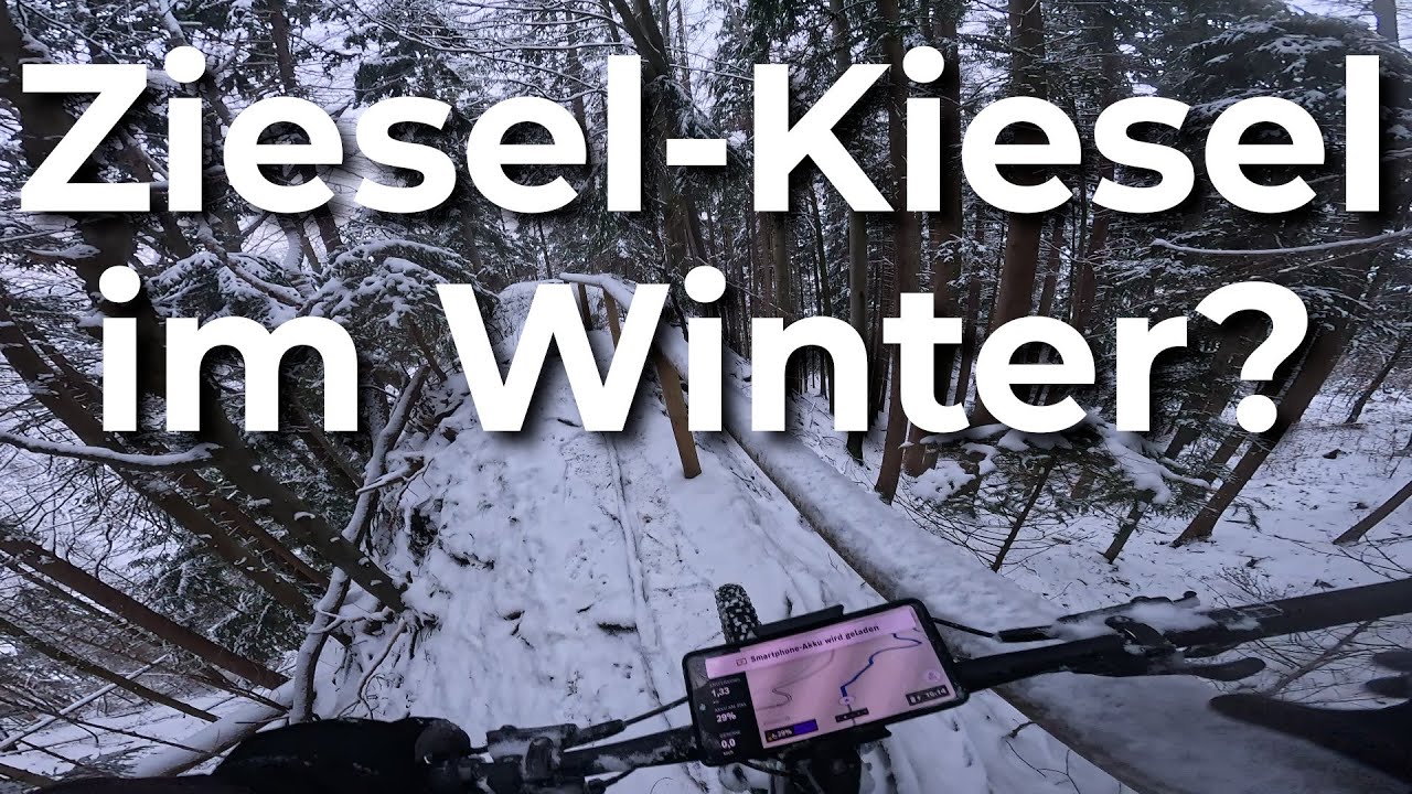 Zwiesel-Kiesel 2025 - Schwarzer Trail bei Schnee fahrbar?