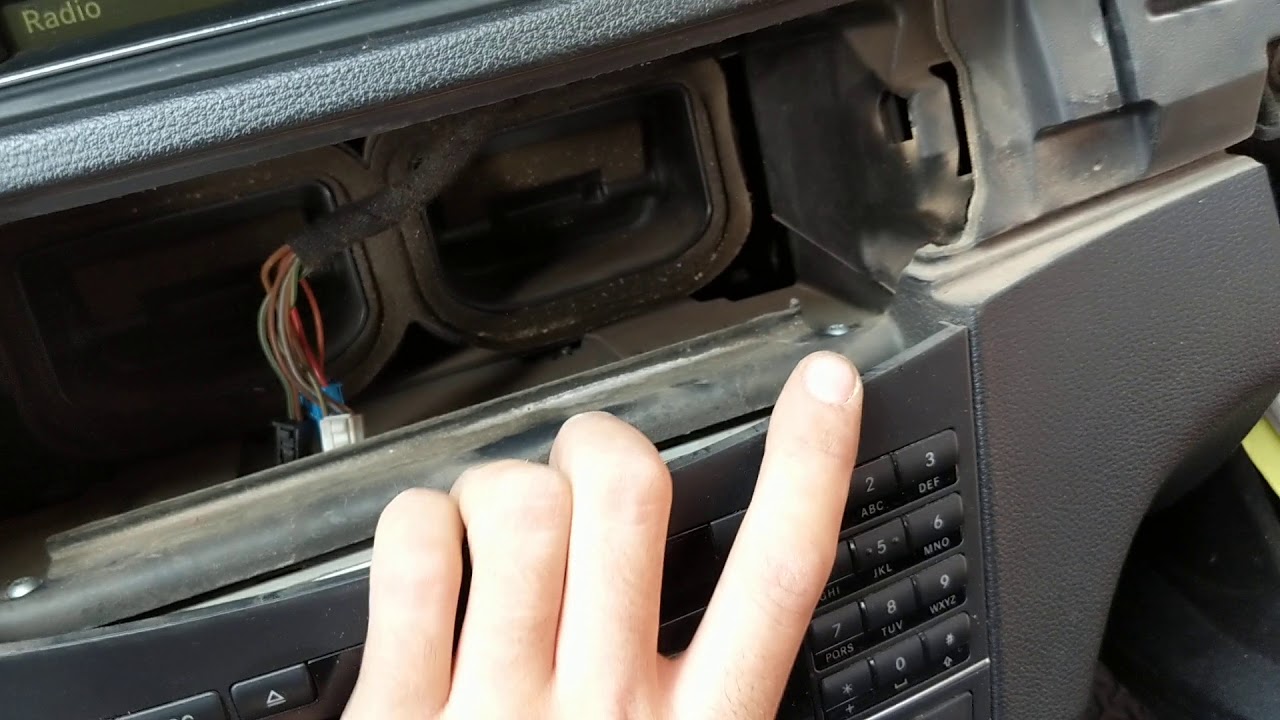 HOW TO REMOVE RADIO ON MERCEDES W212 RADIO REPLACEMENT