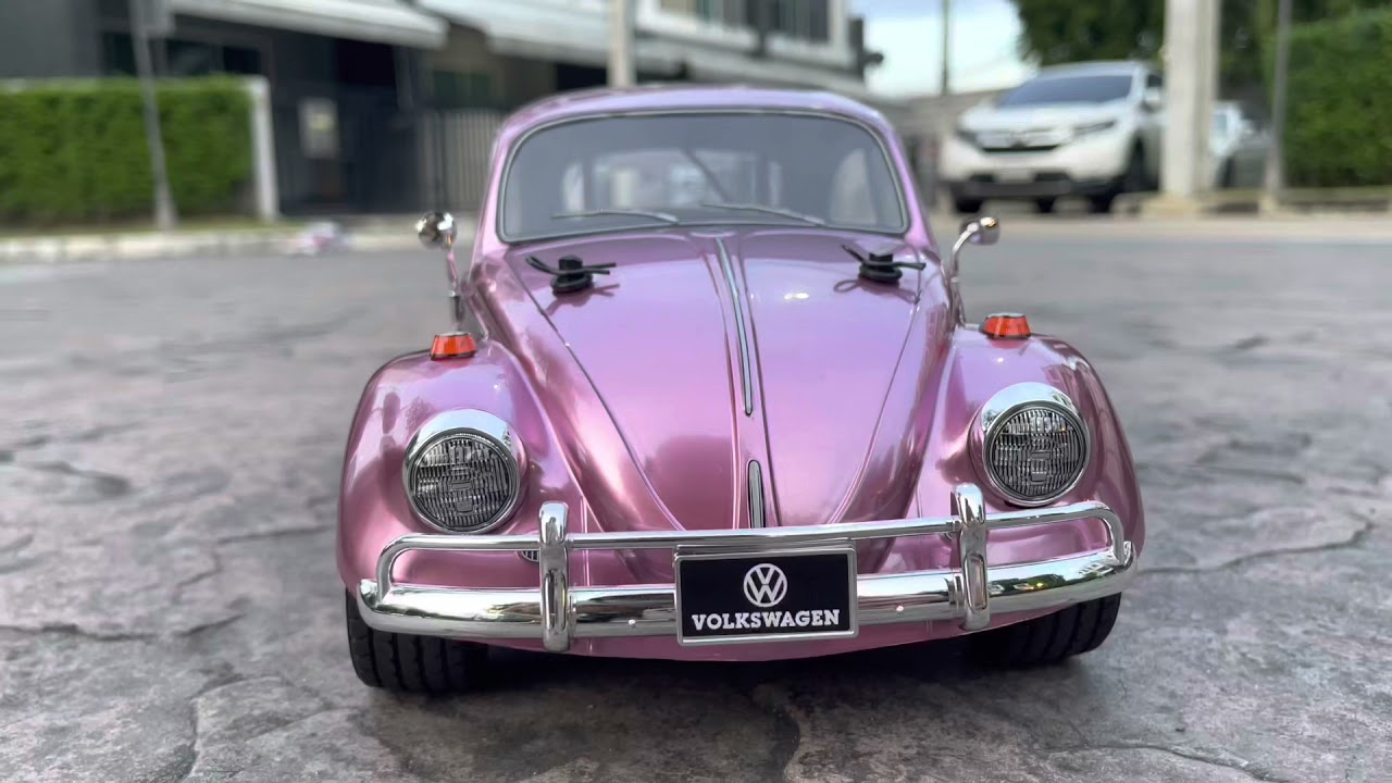 Tamiya VW beetle m-06 garden run