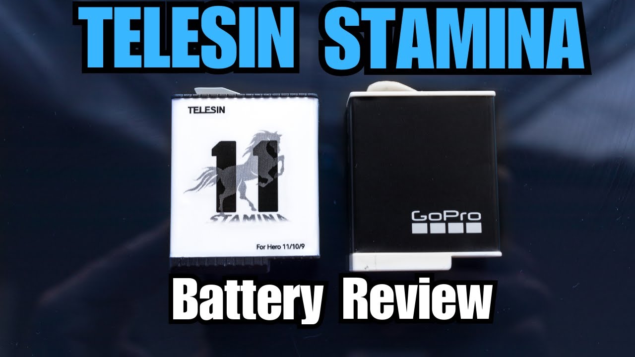 Better than GoPro Enduro Battery ? Telesin STAMINA Battery Review