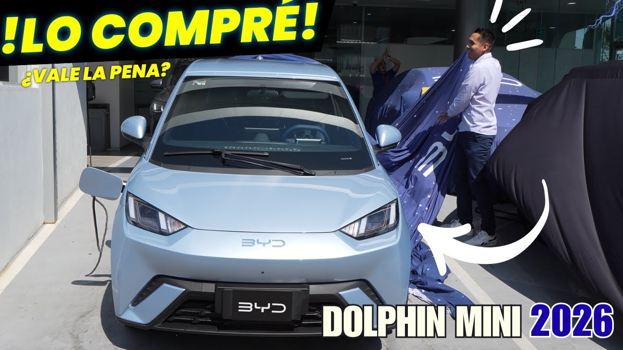 🔥 ¡LO COMPRÉ! Así es COMPRAR un BYD Dolphin Mini 2026 🐬 ¿vale la pena?