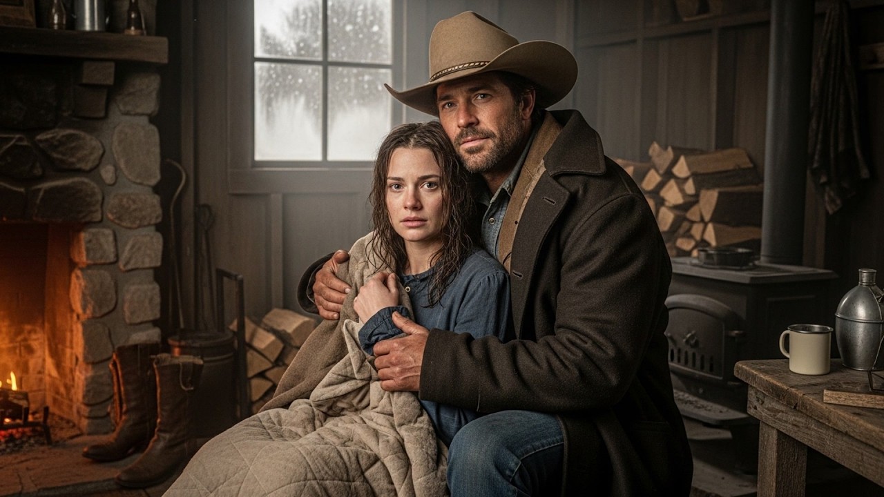 He Found Her Lost In The Blizzard And Brought Her In, They Shared The Cabin Until The Storm Passed