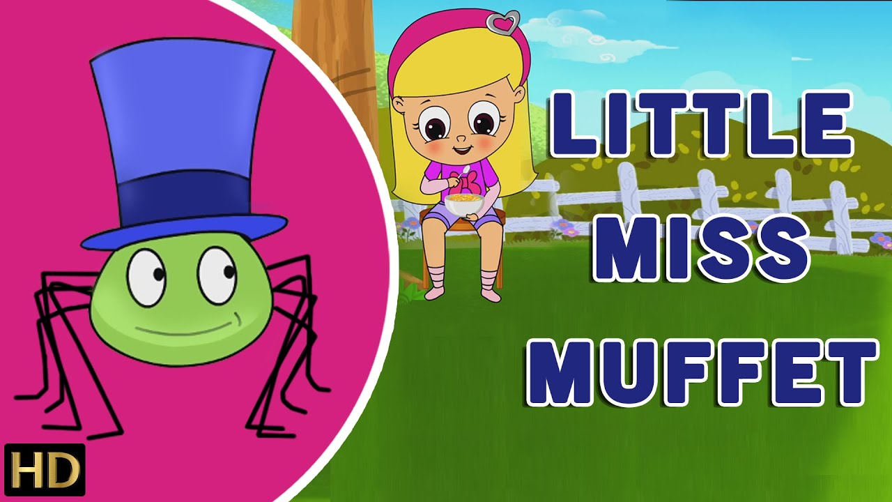 Little Miss Muffet - (HD) - Nursery Rhymes | Popular Kids Songs | Shemaroo Kids