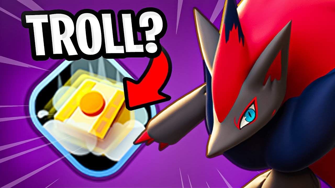 This Zoroark Build Makes No Sense | Pokemon Unite