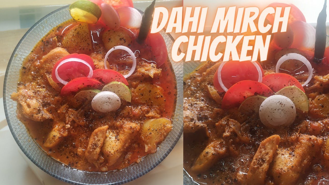 Dahi Mirch Chicken | Chicken with dahi and pepper | Bengali style chicken with dahi and kali mirch |