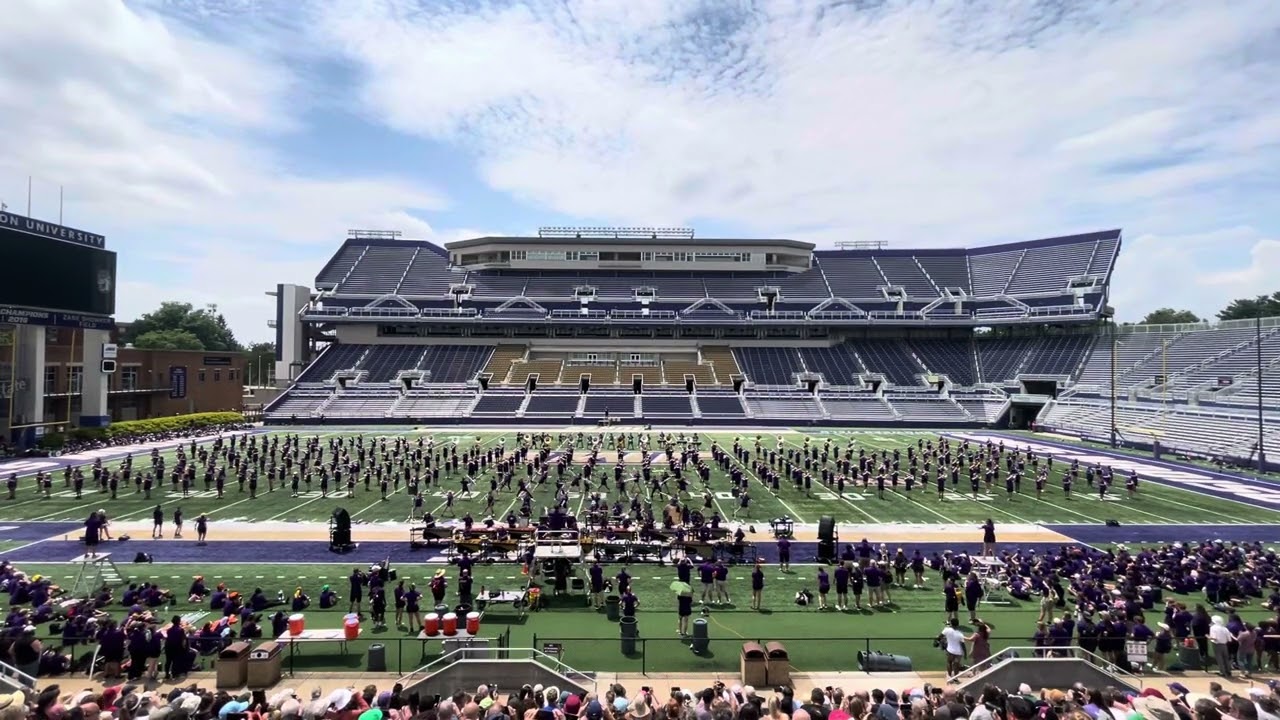 2024 JMU Summer Band camp Varsity performance