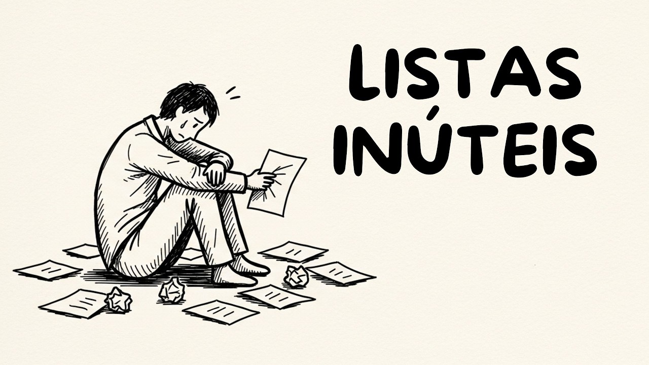 Pare de fazer listas inúteis: aprenda a planejar do jeito certo