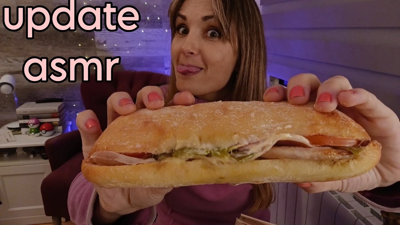 Update + Bocata ASMR ESPAÑOL