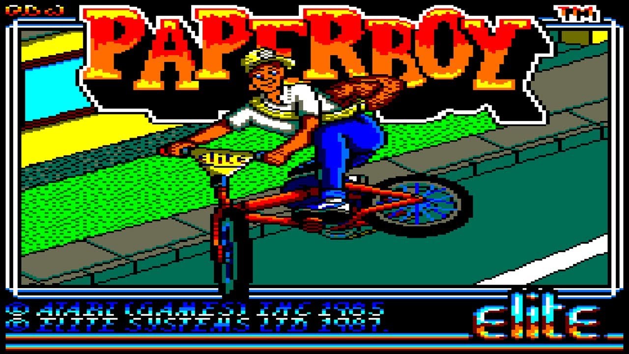 [Amstrad CPC] Paperboy - Longplay