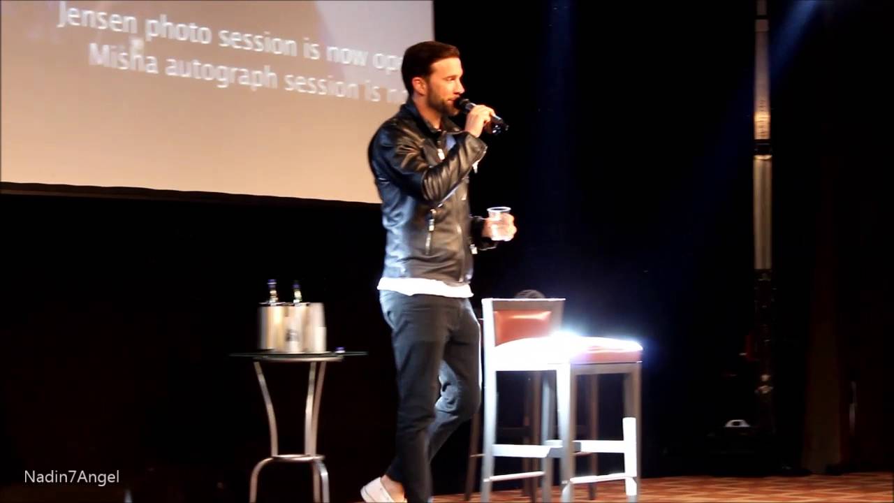 Gil McKinney about cocktail paty - #JIB7 (rus sub)