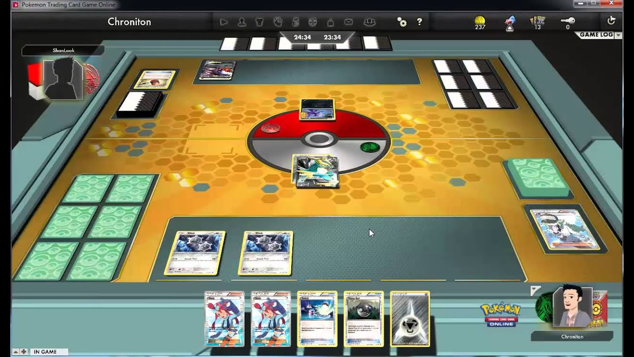 Pokemon TCG Online CobalionEX/Klinklang VS DarkraiEX