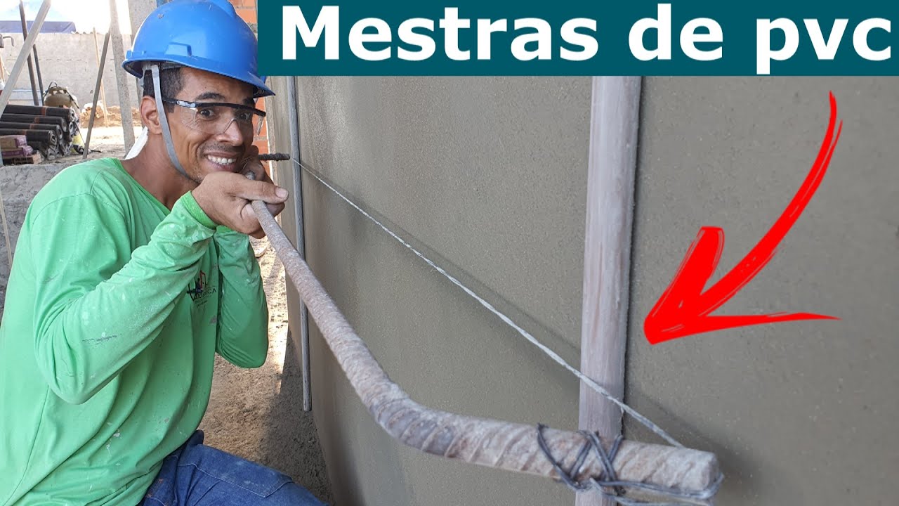 Essa é a forma mais facil do mundo de rebocar uma parede