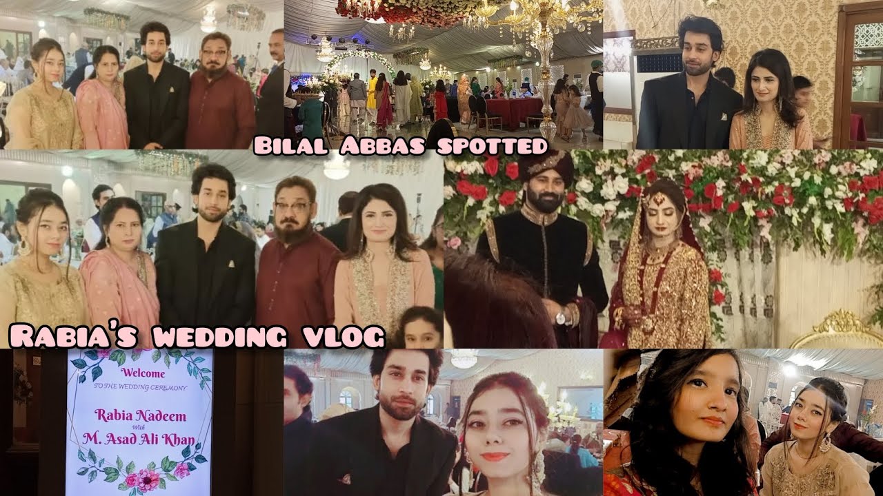 Bilal Abbas cousin's wedding Vlog❤️ | had alot of fun | 🌷