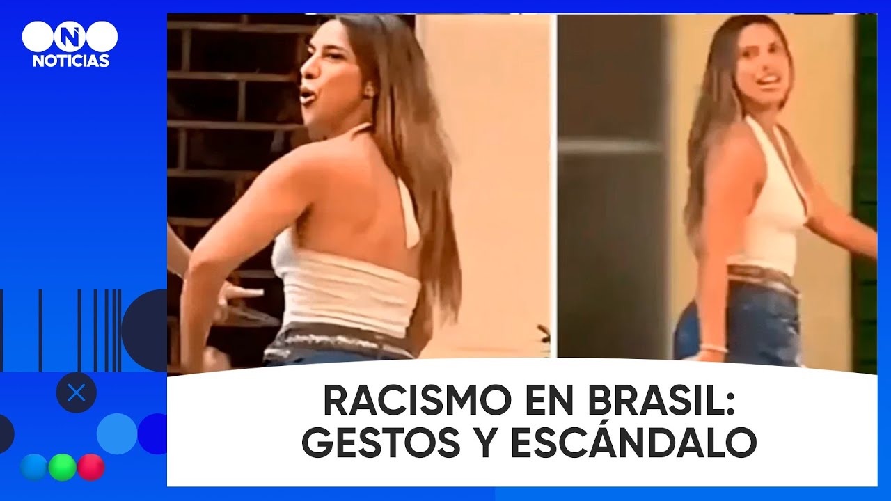 GESTOS RACISTAS en BRASIL: habla la defensa de la abogada - Telefe Noticias
