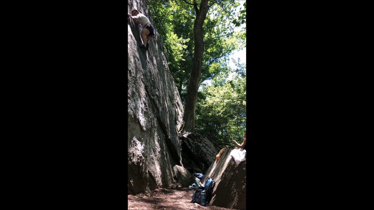 20180708 Carderock climbing