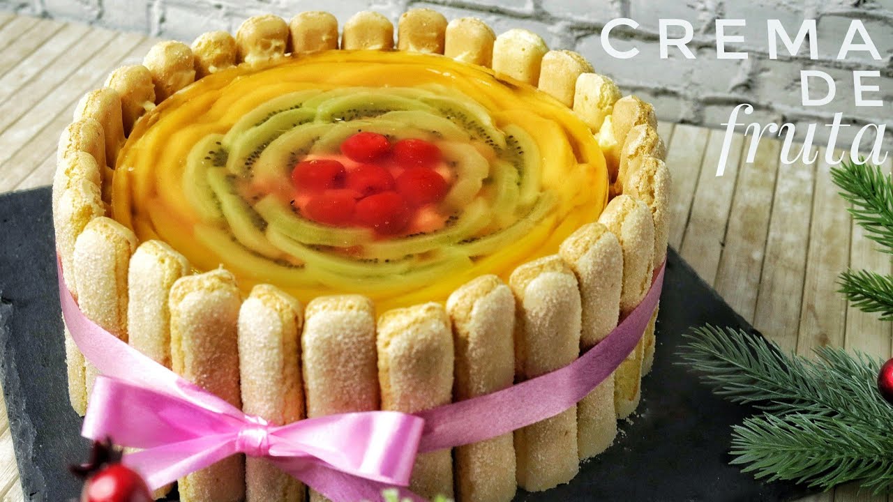 CREMA DE FRUTA CAKE | NO BAKE