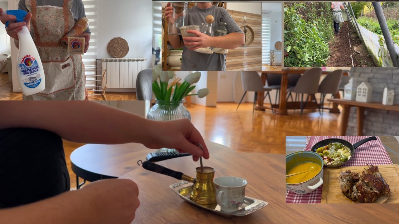 🌿HLADNO JUTRO🌿Od seoskog doručka do večere/NOVA SADNJA/ORGANIZACIJA/SOK OD MENTE/REALNOST MOG ZIVOTA