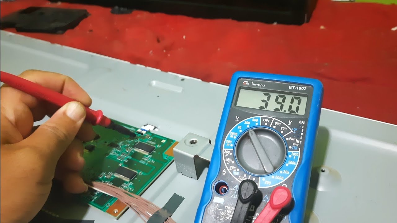 TV PANASONIC TC-39A400B imagem  pisca e entra em proteção. (RESOLVIDO)