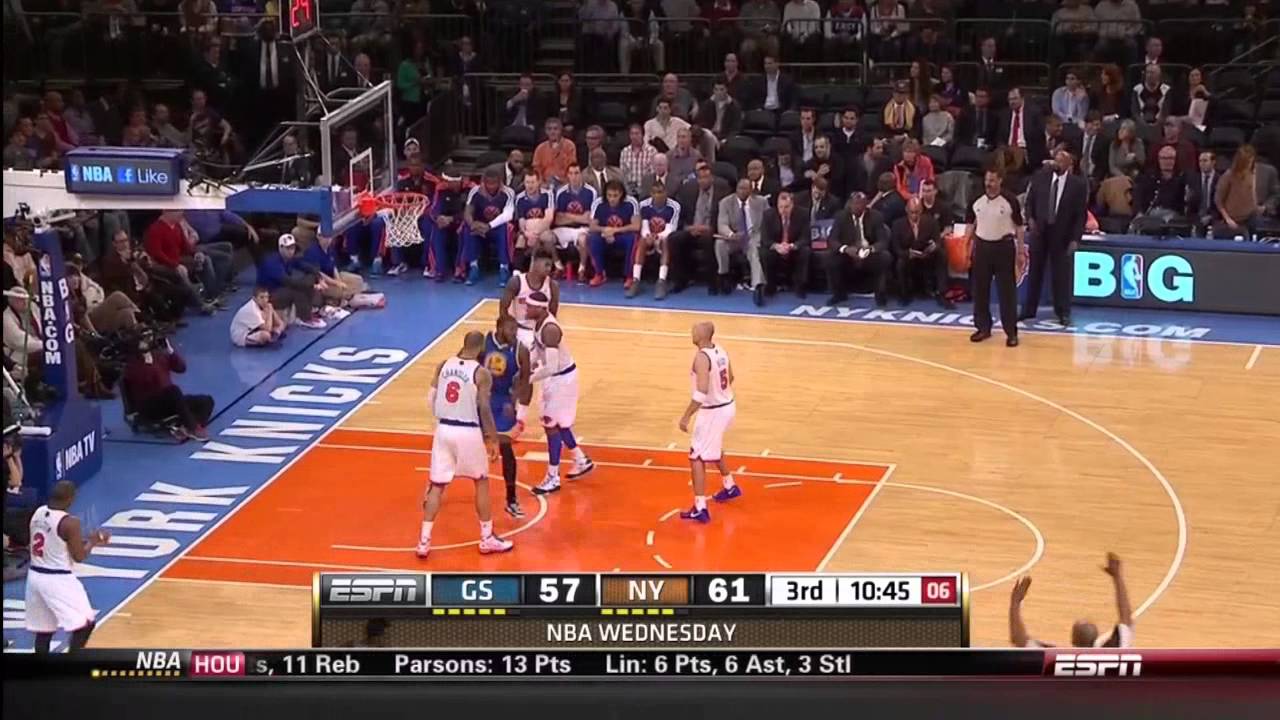 Stephen Curry 54pts vs. New York Knicks @ MSG on 2-27-13