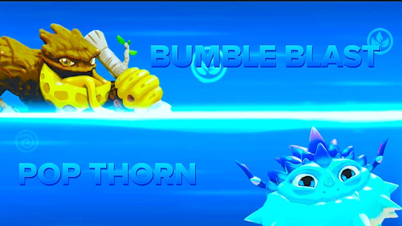 Skylanders Swap Force PVP - Bumble Blast VS Pop Thorn