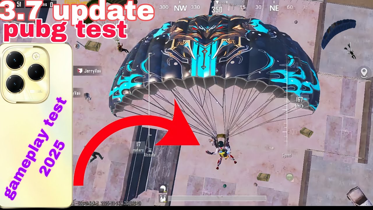 Infinix hot 40pro pubg test | gameplay2025 test | bgmi test | 3.7 update