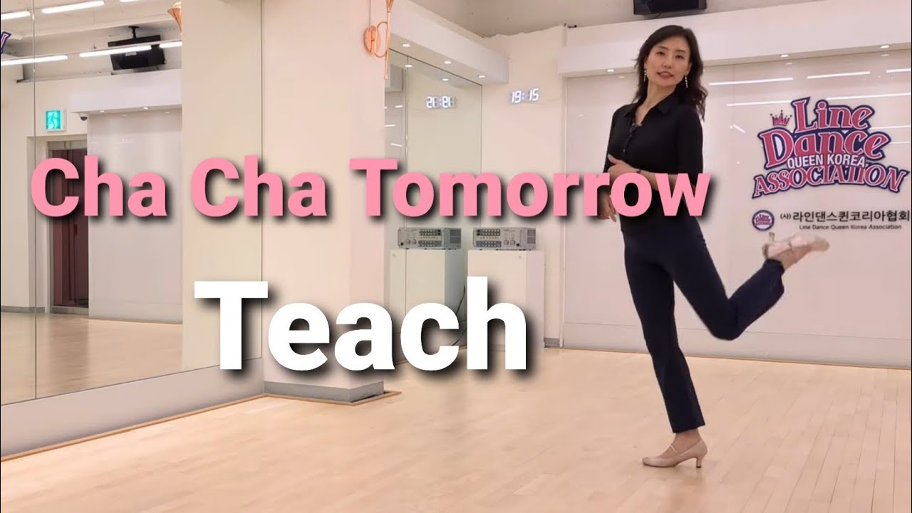 Учебное пособие по линейному танцу Cha Cha Tomorrow (для улучшения) l Видеоинструкция по линейном...