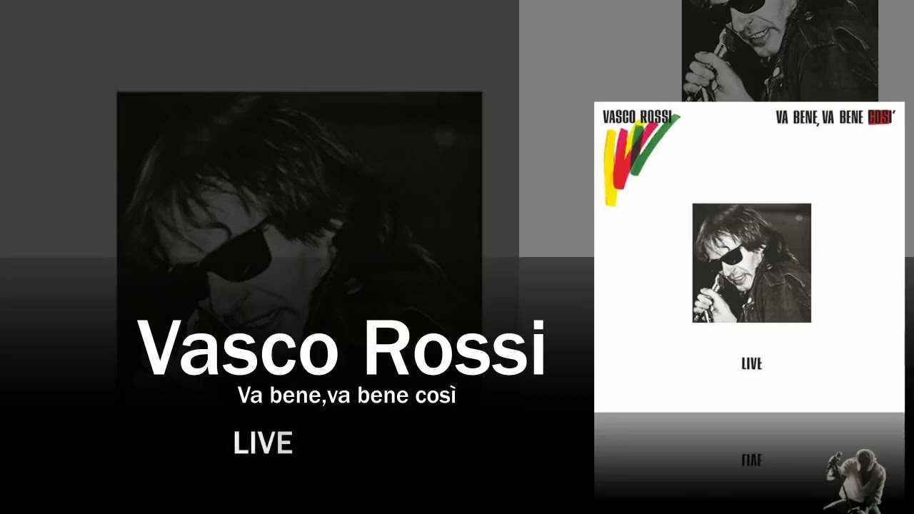 VASCO ROSSI- VA BENE VA BENE COSI' FULL ALBUM 1984